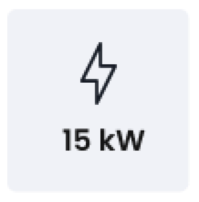 15 kW - 34 vnt.