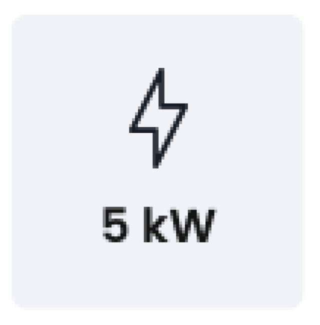 5 kW - 12 vnt.